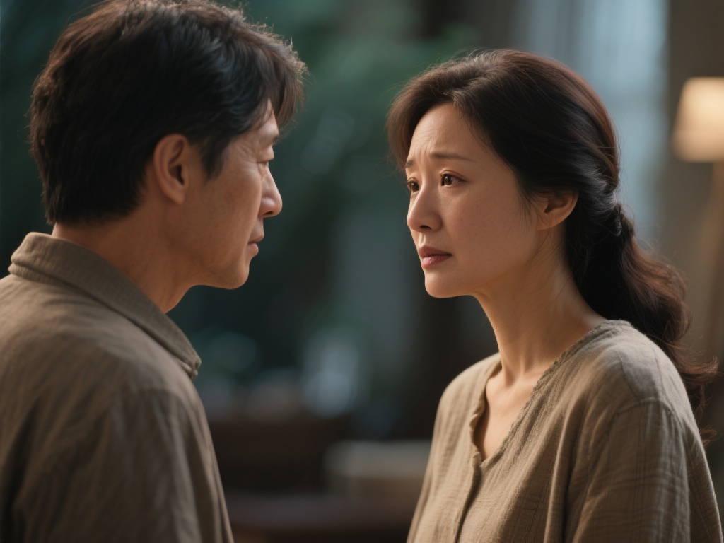 妻子的这番话没有表现出怨怼或遗憾，反而透